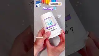 How is the Weather | easy weather craft  #shorts #shortsfeed #papercraft