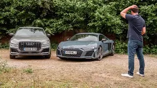 Audi Gave Me An R8 V10 Performance + The SQ2!! ! *Warning High Speeds*