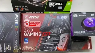 intel Core i7 7700K msi Z270 GAMING M7 GTX1660 Super MASTERAIR G100M Gaming PC Build