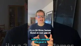 En 2025 je vous fais d&eacute;couvrir les 28 films James Bond