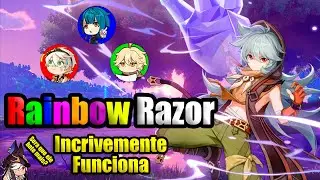 O ESTRANHO TIME RAINBOW RAZOR- GENSHIN IMPACT