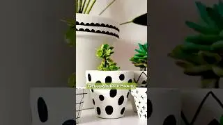 Flower pot decor