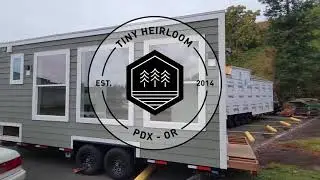 Black Gold electric radiant floor heat film | Tiny House Installation featuring Tiny Heirloom.