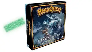 Unboxing Hero Quest The Frozen Horror Quest Pack