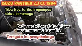 Ternyata ini penyebab Isuzu panther tidak bertenaga,tarikan ngempos,mesin pincang