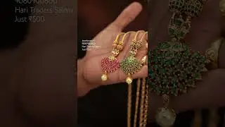 AFFORDABLE LUXURY! Gold Plated Chain Necklace Set with Earrings | ₹500 Only #fashion #necklace