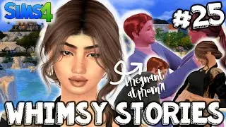 Pregnant At Prom in the 5th Generation of the Sims 4 Whimsy Stories Legacy