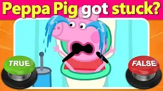 ⭕❌ Peppa Pig True or False Quiz 🐽 can you handle these surprising facts? | Quiz DingDong