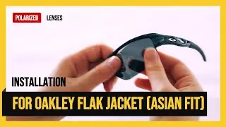 Oakley Flak Jacket (Asian Fit) Lenses Replacement Tutorial | How to Install New Lenses