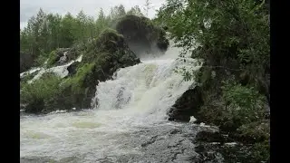 ВОДОПАД   ШУОНИЙОКИ. 2019г ( SHUONIJOKI WATERFALL. 2019 )