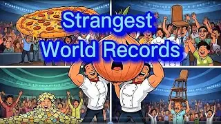 Weirdest World Records | World Record List | Strangest World Records #worldrecords #weirdest 