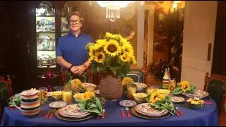 Moroccan Summer Tablescape - DIY Colorful Tablescape