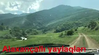 DAŞKƏSƏN ALAXANÇALLI KƏNDİ. GÖZƏL MƏNZƏRƏLİ DAĞLAR