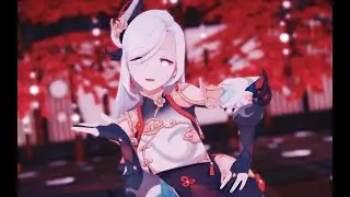 【Genshin Impact MMD／4K／60FPS】Shenhe【Hit and Run】