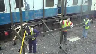 Work in progress 27 April 2014 - platform construction