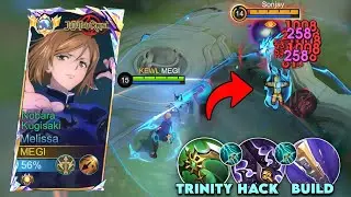 THIS PURE ATTACK SPEED MELISSA BUILD MAKES ENEMY CAN'T REACT!! (broken 100%)