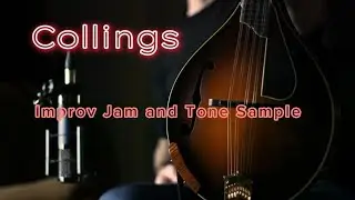 Collings MT2 Varnish Mandolin Jam and Tone Samples No Talking Telefunken TF-11
