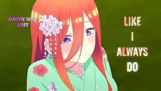 Miku Nakano Edit | ALWAYS DO | Alight Motion 📱