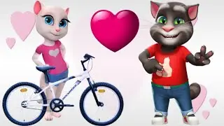 My talking tom and My talking Angela love each other 💗 @mkbillu