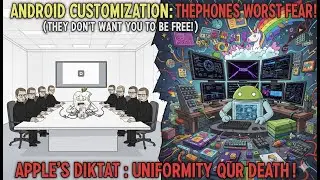 ANDROID CUSTOMIZATION: iPhone's WORST FEAR! (They DON'T Want You To Be FREE!)