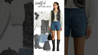 Festival Outfit Inspo: Western meets Boho 🌾 #OOTD