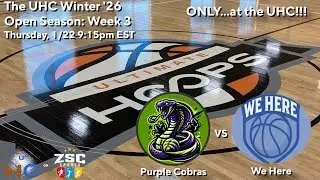 THE 2026 UHC Winter Open Season Week 3: Purple Cobras vs We Here