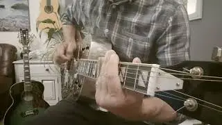 Wednesday Delta Blues Slide Riff😎🛝🩵