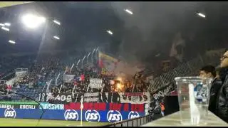 FC Basel Fans away Support Pyro Part 1