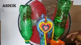 Make a Powerful Air Cooler Homemade DIY using Plastic Bottle - Easy life hacks
