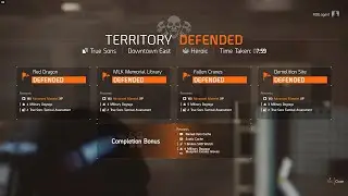 Retaliation - True Sons - Heroic #thedivision  #rog