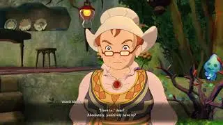 Ni No Kuni 2 - 2-1 First Steps: Auntie Martha's Hut Sequence: Buncible Higgledie Cutscene (2018)
