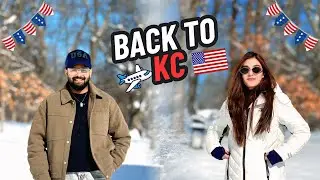 Snowstorm In Kansas City😨 | Trending Challenge Tried | USA | Barook John Vlogs