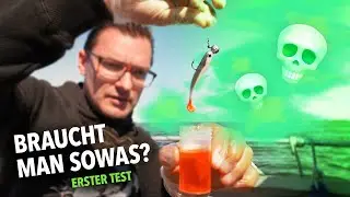 Barschangeln mit Lockstoff 😱🎣
