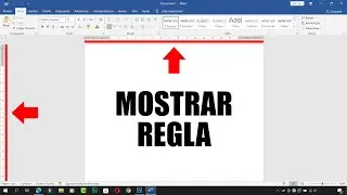 C&oacute;mo Activar la Regla en Microsoft Word (Vertical y Horizontal)