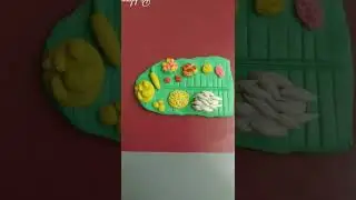 onam sadya| Onasadya miniature clay art| miniature cooking art |onasadya