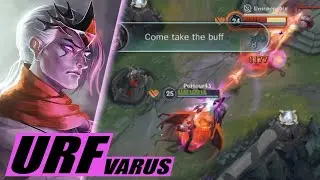 URF AD VARUS is BROKEN IN WILD RIFT