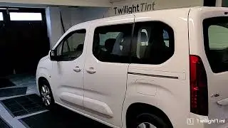 Professional Vauxhall Combo Window Tinting Process Begins | Preparation is Everything