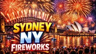 SYDNEY NY FIREWORKS... CLOSE 