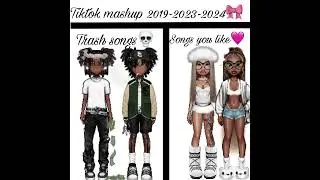 TikTok mashup🩷 2019-2023-2024🤍 (trying something new)❤️