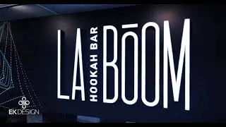 3D Buchstaben / Neon-Buchstaben inkl. Pflanzenwand I La Boom - EK DESIGN