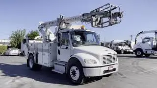 2011 Freightliner M2 Altec AT40C Cable Placing Bucket Truck