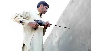 How to drill machine hole in wall | AHR Manufacturing