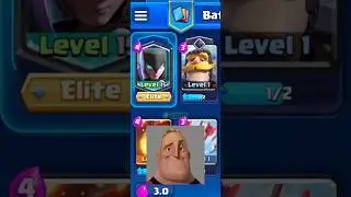 Level 15 Night Witch in Arena 1 #clashroyale