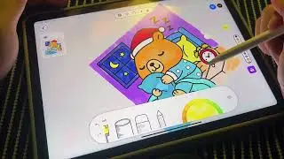 Color With Me 😌 Adorable Capybara | ASMR Coloring | Joy Coloring App