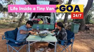 How We Live Budget-Friendly in Goa Full Time | Indian Vanlife Couple | EP 3