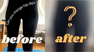 I did a 7 min hip dips workout EVERYDAY for a MONTH