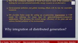 DISTRIBUTED GENERATION