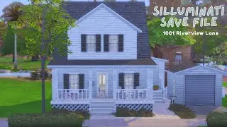 The McFaddens 🏡✨// Silluminati Save File - Sims 4 Speed Build