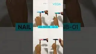 How to Get Salon-Style Nails at Home | VEGA Nail Buffer Tutorial