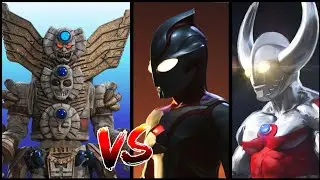 Ultraman Mebius and Ultraman Father VS Jasyuline